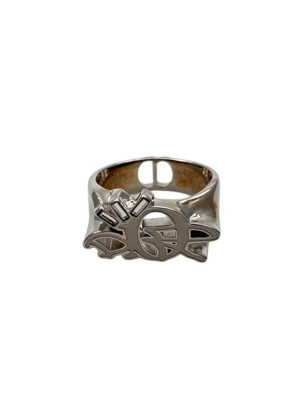 Dior Cactus Jack Travis Scott Ring S Silver White